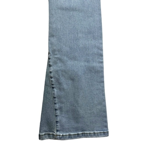 SER.O.YA Demi Mid Rise Flare Leg Denim Blue Jeans Retro 26 - Picture 14 of 16